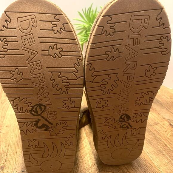 BEARPAW Hickory ELIZABETH II Suede BOOTIE Women WOOL LINING Like NEW SIZE 7 US - Picture 11 of 11